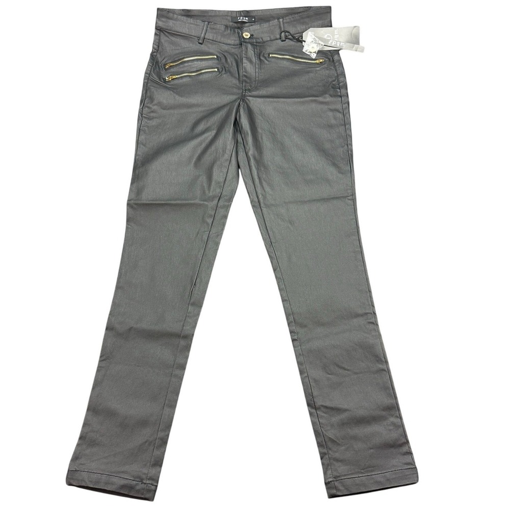 SPYM Womens‎ Collection Faux Leather Jeggings EU 40 US 8-10 (32x30) Stretch NWT
